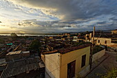 View over Santiago de Cuba, Santiago de Cuba, Cuba, West Indies