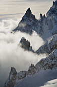 Aiguille Noire de Peuterey. Mont Blanc massif. France/Italy