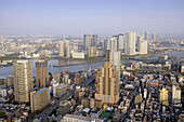 Japan-April 2008. Tokyo City. Chuo Ku District. Sumida River