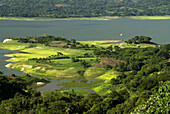 El Salvador.Area Central. Department of Cuscatlán. Suchitlán lake.