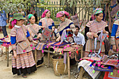 Hmong people in Bac Ha, Vietnam
