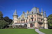 Chateau Schadau at Lake Thun,  canton Bern,  Thunersee,  Switzerland