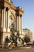 Matthias Fountain, Royal Palace, Budapest, Hungary
