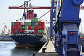 Ship. Port of Bilbao, Biscay, Basque Country, Spain