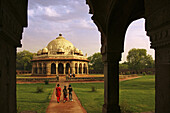 India. New Delhi. Isa Khan tomb,  at the ´Humayun´s Tombs´
