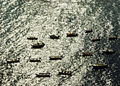 Spain. Andalusia. Granada. Boats at Calahorra,  near Motril.