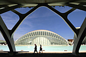 City of Arts and Sciences by Santiago Calatrava, Valencia. Comunidad Valenciana, Spain