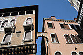 Buildings in Campo San Polo, Venice. Veneto, Italy