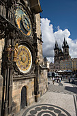 Astronomical clock old town square stare mesto. Prague. Czech Republic.