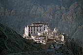 Asia, Buddhism, Color, Colour, Himalaya, Himalayas, India, Monastery, Mountain, V58-800611, agefotostock