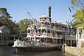 Liberty Belle Paddle Steamer, Liberty Square Riverboat, Magic Kingdom, Disney World, Orlando, Florida, USA
