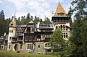 Pelisor Palace, Sinaia, Prahova Valley, Transylvania, Romania