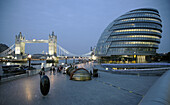 UK, Britain, England, London, Tower Bridge, City Hall