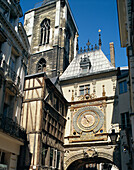 Gros Horloge, Rouen (Seine-maritime), Normandy, France