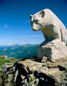 Monument to the Bear, Collado De Llesba, Cantabria, Spain