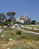 View across Fields, Mdina, Malta, Maltese Islands
