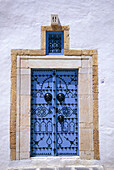 Traditional Door, Sid Bou Said, Tunis, Tunisia