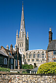 Norwich Cathedral, Norwich, Norfolk, UK, England