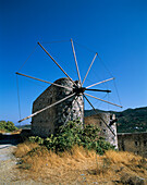 Old Windmills, Agios Nikolaos, near, Crete, Greek Islands