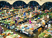 Vegetable Stalls, Kota Bhara, Malaysia