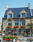 Colourful Building, Bergues, Nord pas de Calais, France