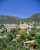 View of Town, Valldemossa, Mallorca, Balearic Islands