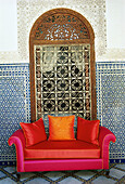 Riad Enija (detail), Marrakesh, Morocco