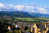View Towards Wallace Monument, Stirling, Central, UK, Scotland