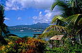 View of Bay, Trois-elets, Martinique, Caribbean