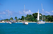 View to Protestant Cay, Christiansted, St. Croix, Caribbean
