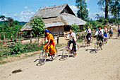 Village Scene in Northern Laos, General, Laos