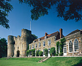 Castles, Tonbridge Castle, Tonbridge, Kent, UK, England