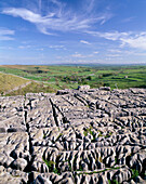 Landscape with Rock Terrace, Malham Cove, North Yorkshire, England