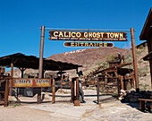Calico Ghost Town, Galico, California, Usa