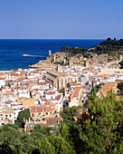 Town View, Tossa De Mar, Costa Brava, Spain