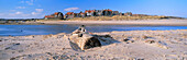 Town View and the Aln Estuary, Alnmouth, Northumberland, UK, England