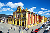 Plaza 31 De Marzo & Cathedral, San Cristobal De Las Casas, Chiapas, Mexico