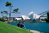 Opera House & Harbour Bridge, Sydney, New South Wales, Australia