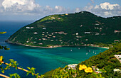OVERVIEW OF BAY, CANE GARDEN BAY, Tortola, CARIBBEAN