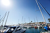 Hafen La Savina, Formentera, Balearen, Spanien