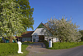 Fachwerkhaus, Herford, Nordrhein-Westfalen, Deutschland