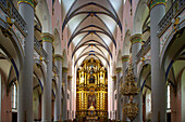 Ehemalige Jesuitenkirche, Straße der Weserrenaissance, Paderborn, Teutoburger Wald, Lippe, Nordrhein-Westfalen, Deutschland, Europa