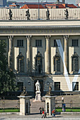entrance to Humboldt University, Berlin, Germany