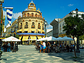 Cafes in Calle Larga, Jerez, Andalucia, Spain