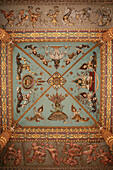 Ceiling detail at the Patuxai, Victory Gate, Vientiane, Laos