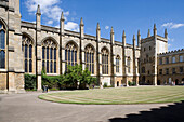 Oxford University, New College Quadrangle, Oxford, Oxfordshire, UK, England
