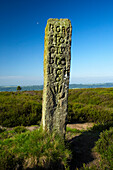 Ancient direction sign on the North York Moors, Hutton le Hole, near, Yorkshire, UK, England