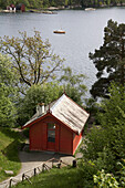 Edvard Griegs composing cottage at Troldhaugen, Bergen, Hordaland, Norway