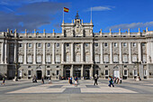 Palacio Real and Plaza de Armas, Madrid, Spain