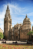Cathedral and belfry, Toledo, Castilla-La Mancha, Spain